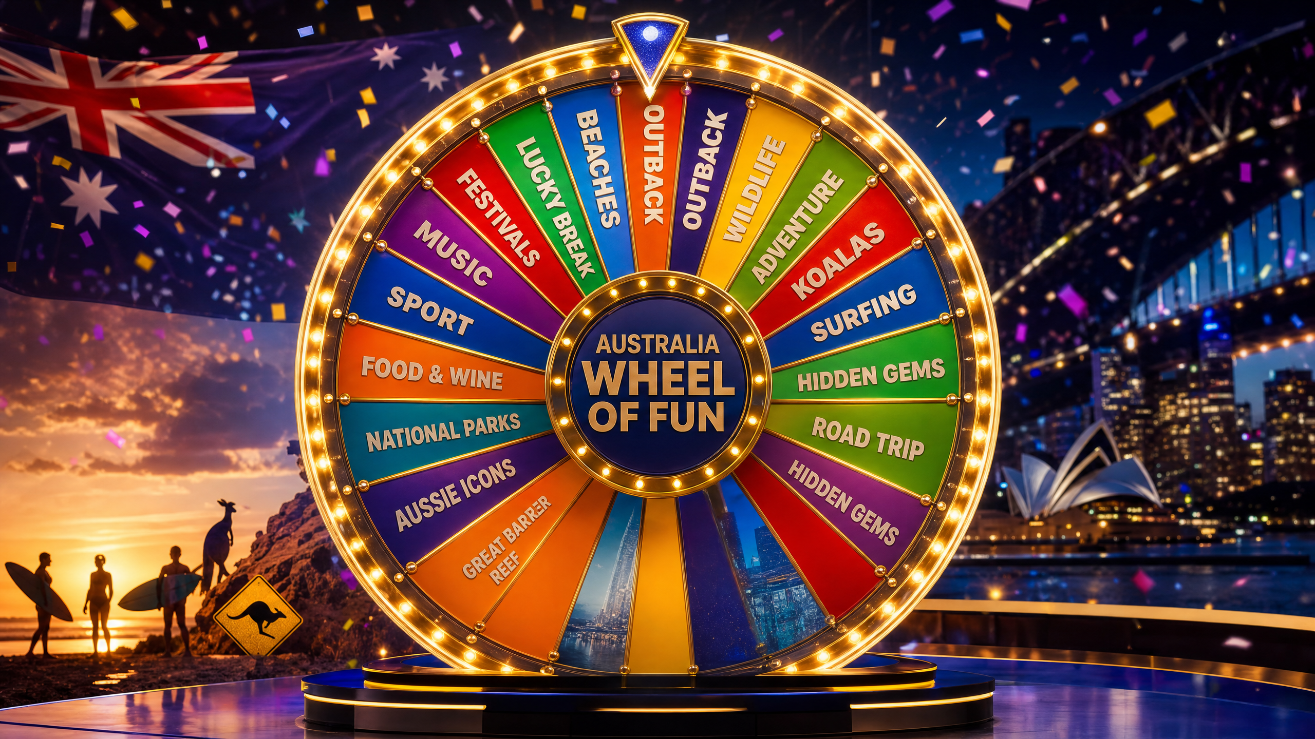 Spinning Wheel of Fortune
